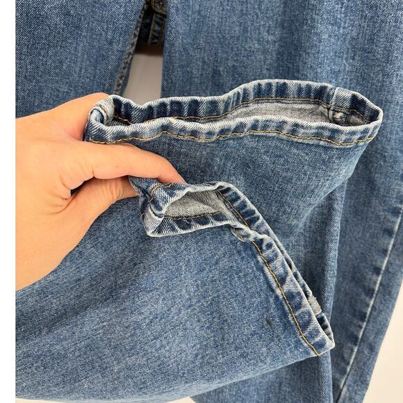 Levi's 514 Slim Straight Mens Jeans 34x29 Dad Y2K Normcore Medium Wash Minimal - Picture 5 of 11